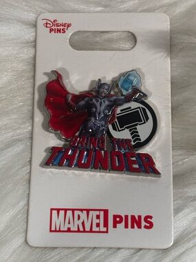 Disney Parks Marvel Studios Thor Bring The Thunder Pin